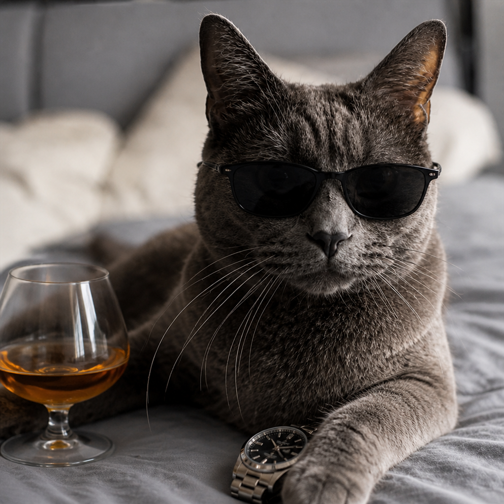 Moritz in sunglasses